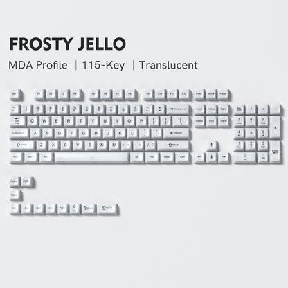 Womier Frosty Jello MDA Profile Keycap Set