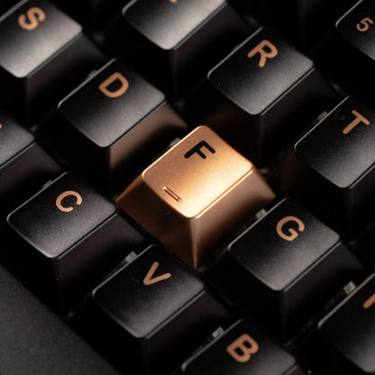 Womier Spade Cherry Profile Metallic Coating Keycap Set