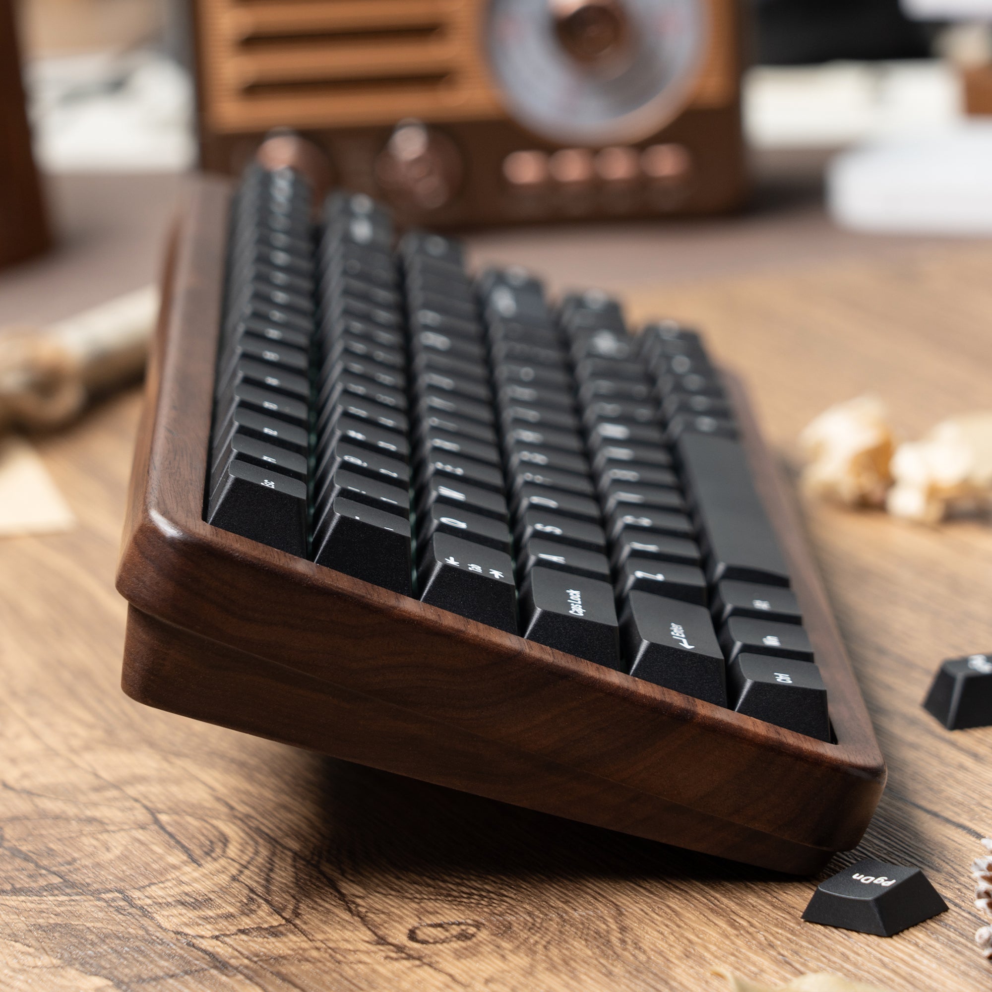 Womier WD75 V2 75% Wireless Wooden Keyboard