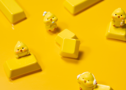 Cerakey Ceramic Keycap Full Set V2 - Yellow