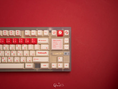 Tutkeys Yakeylt Keycaps - PBT Dye-Sub Keycap Cherry Profile Keycap Set