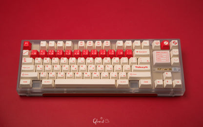 Tutkeys Yakeylt Keycaps - PBT Dye-Sub Keycap Cherry Profile Keycap Set