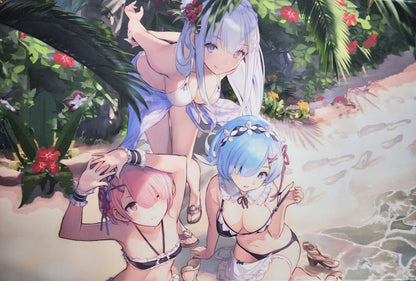 Re Zero Rem Deskmat