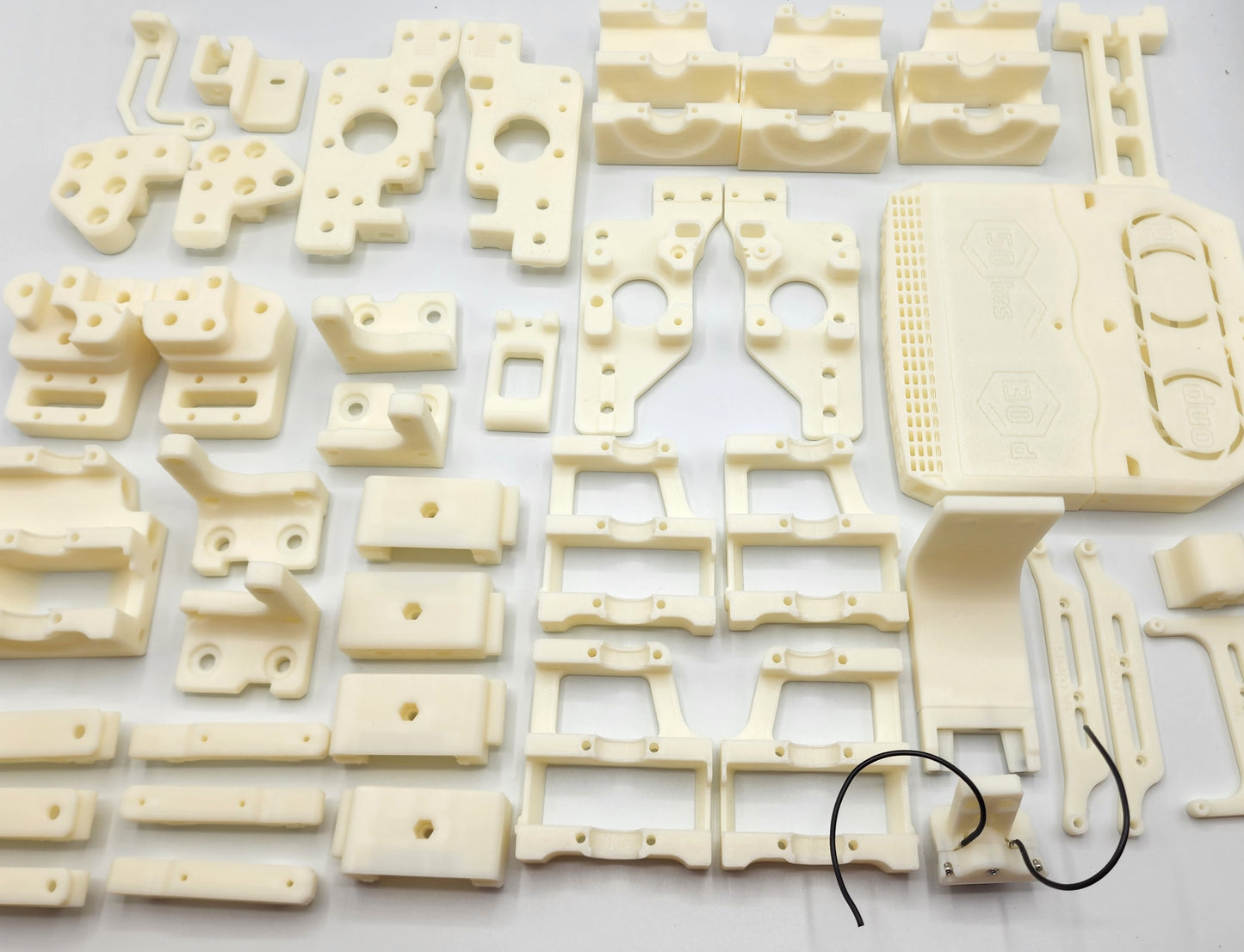 Voron 2.4 r2 / Trident / V0.1 ABS Printed Parts Kit - Fully Customizable