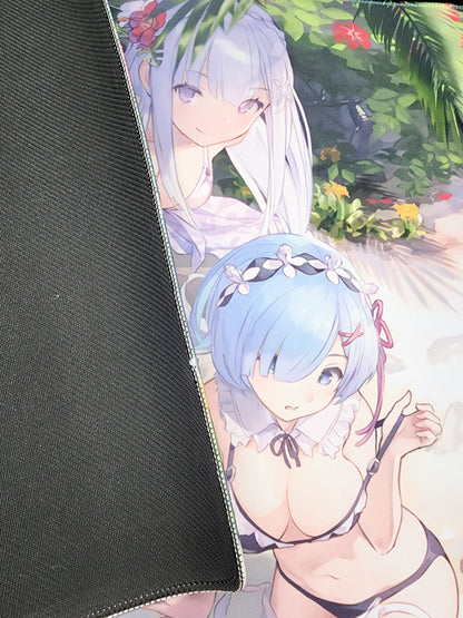 Re Zero Rem Deskmat