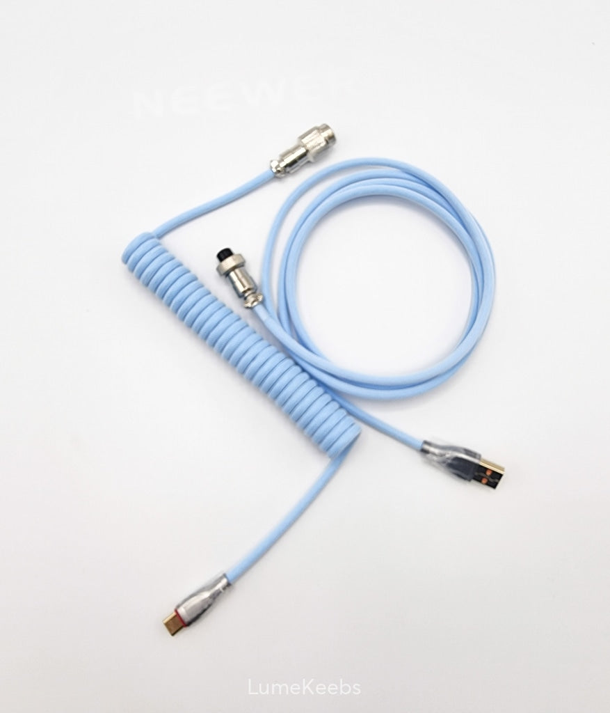 Angel Dust Custom Coiled Aviator Artisan Usb-C Cable