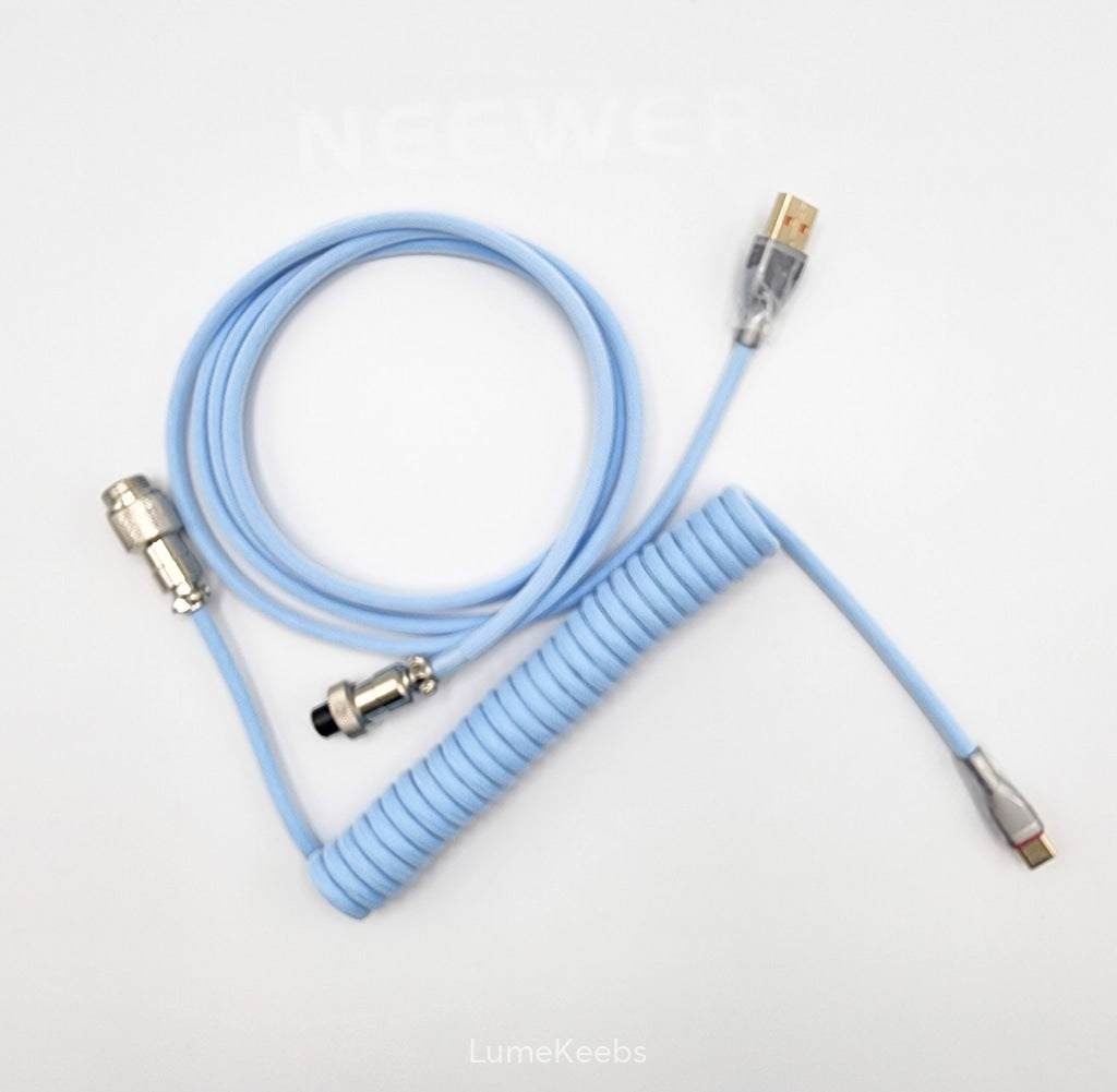 Angel Dust Custom Coiled Aviator Artisan Usb-C Cable