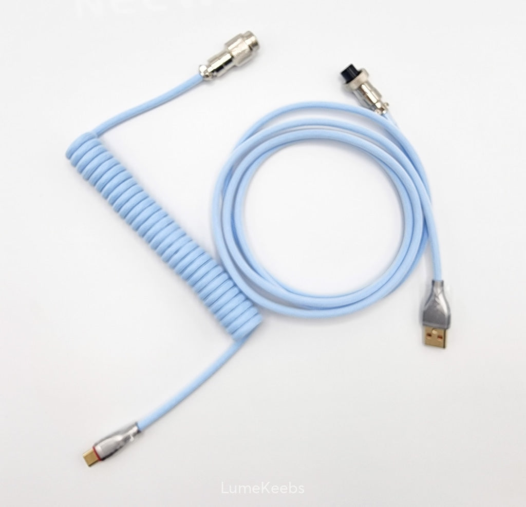 Angel Dust Custom Coiled Aviator Artisan Usb-C Cable