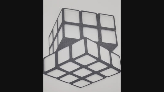 Lume Rubik's Cube Wall Art Decoration | 3D Printed