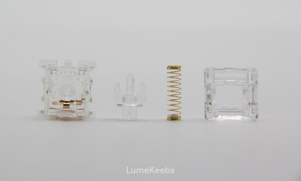 Lubed and Filmed Switches: Everglide Aqua King V3 Linear