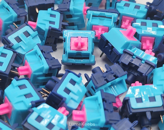 hand lubed G-Square Dreamland Tactile Switches