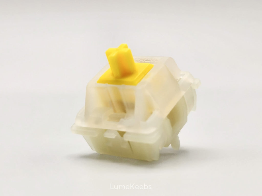 Gateron Ks-3 Milky Yellow Pro Linear Switches