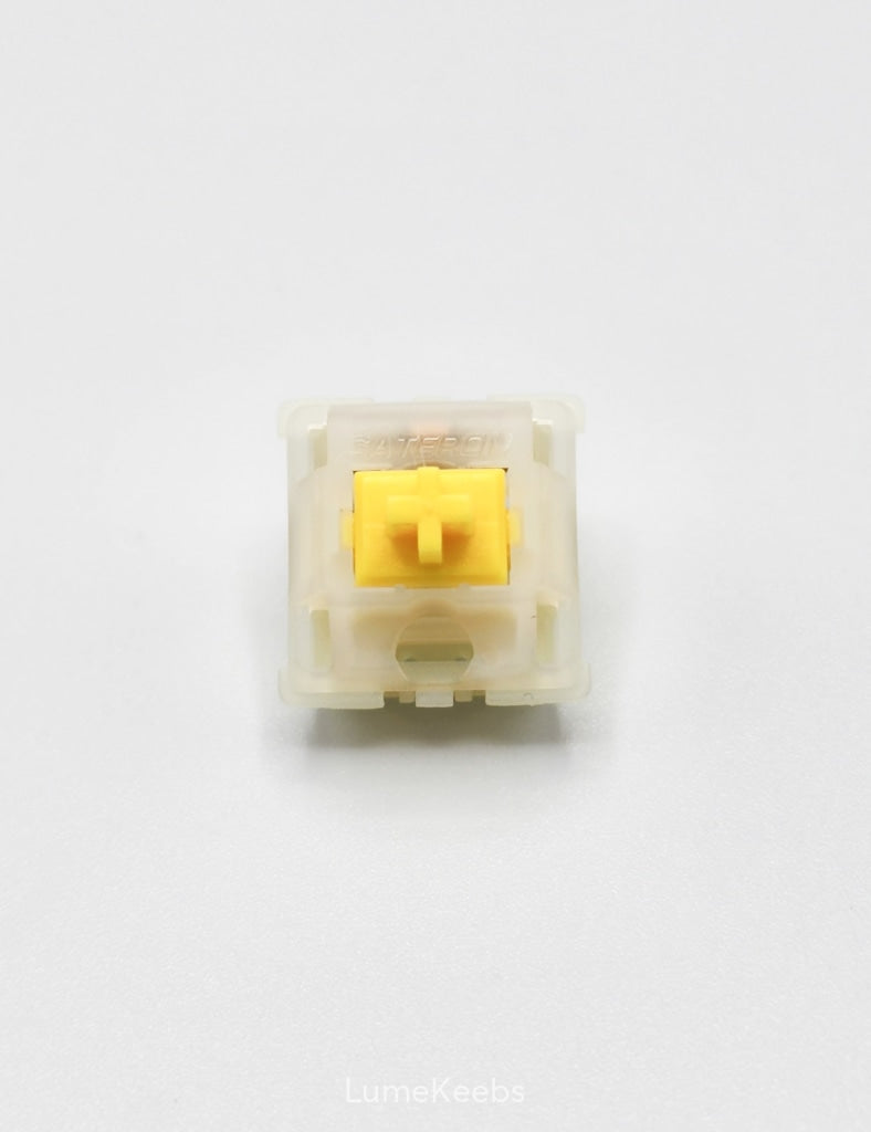 Gateron Ks-3 Milky Yellow Pro Linear Switches