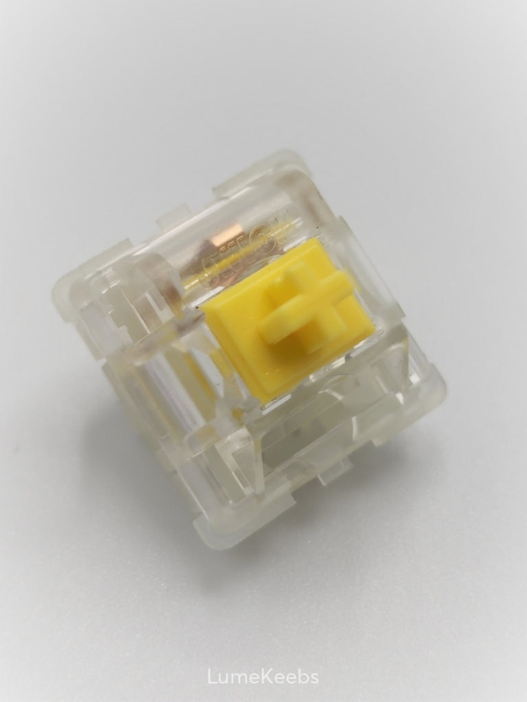 Jwick Yellow Linear Switch Lubed