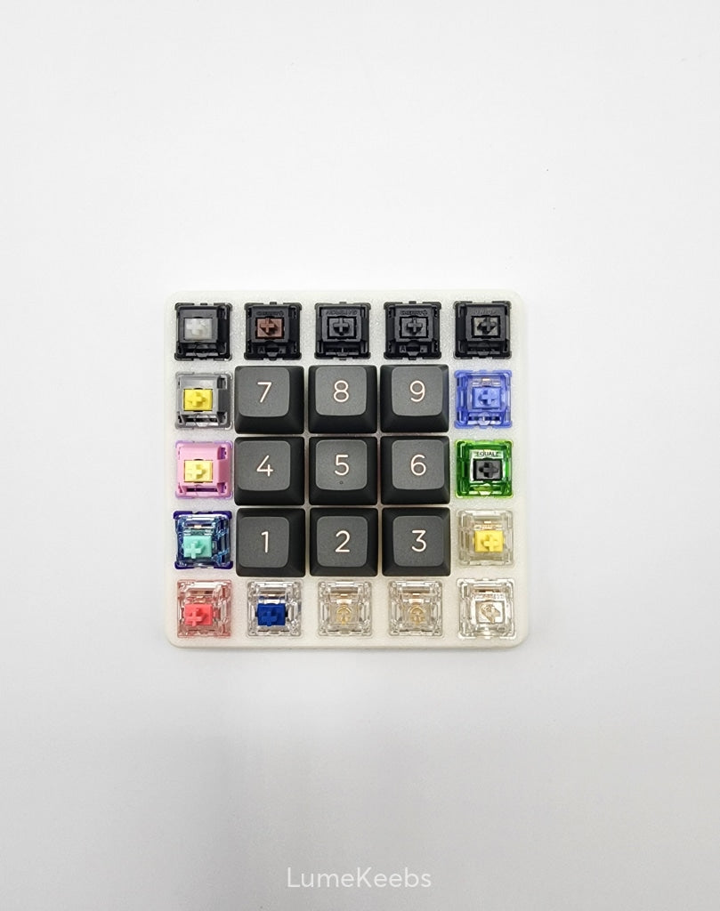 Mechanical Keyboard Switch Tester - 10 RANDOM ENTHUSIAST SWITCH SAMPLE PACK