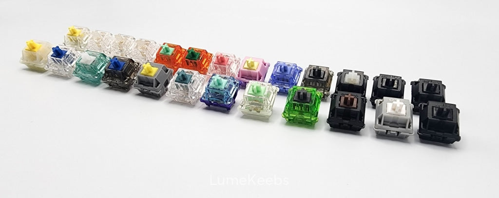 Lume Deluxe Sampler Pack Variety (25 Distinct Switches) / No Tray