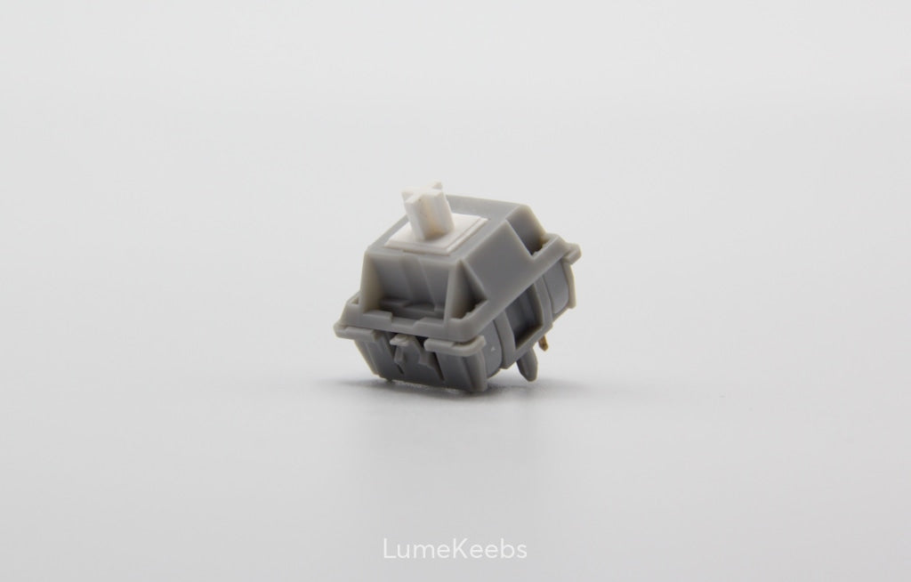 Lubed SP-Star Meteor White Linear Switches