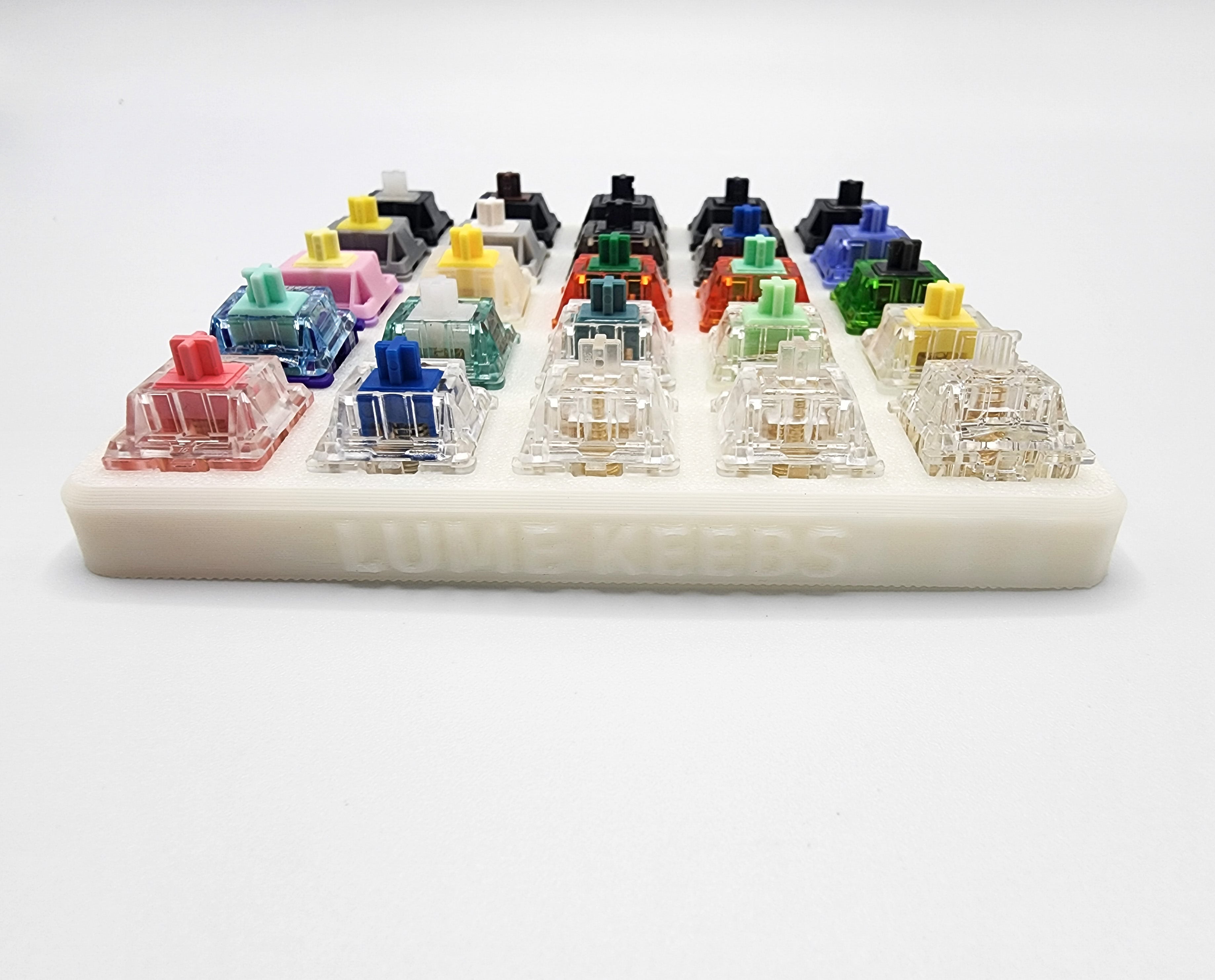 Switch Testing Kit Mechanical Keyboard Switch Testing Tray | Switch Tester – Lume Keebs